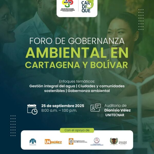Foro de Gobernanza Ambiental en Cartagena y Bolívar