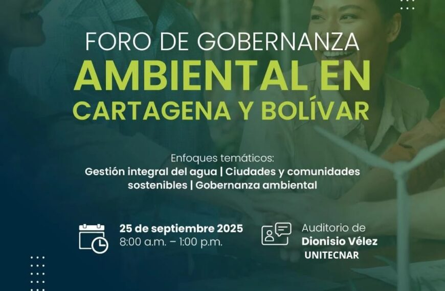 Foro de Gobernanza Ambiental en Cartagena y Bolívar