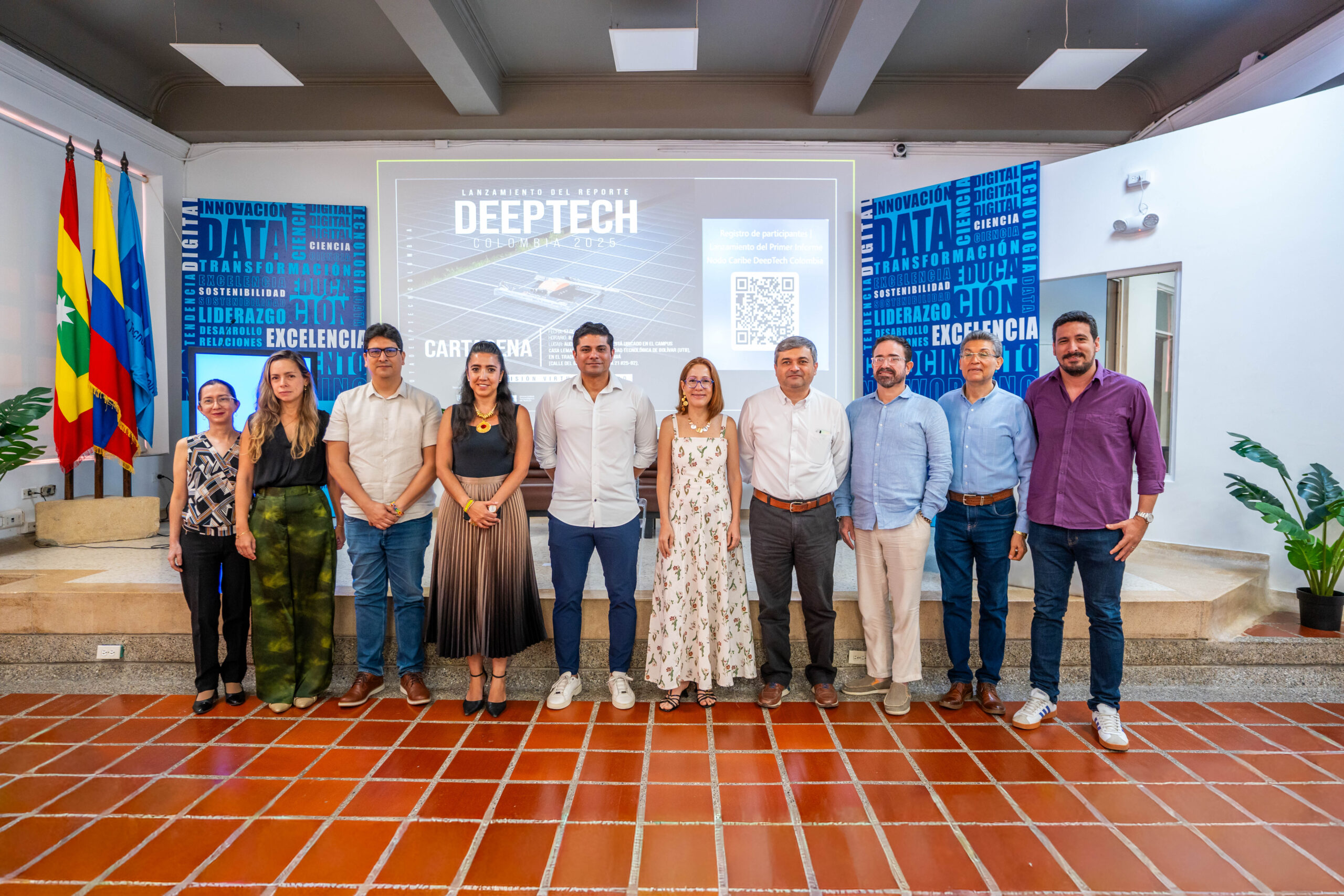RIESCAR participó en el lanzamiento del Reporte DeepTech…